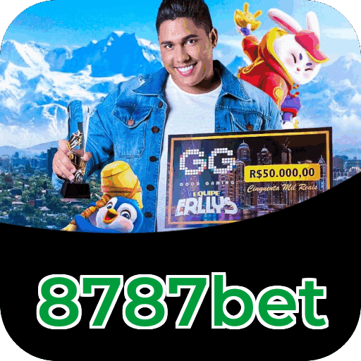 Passo a passo visual mostrando processo de download e instalação do aplicativo 8787bet